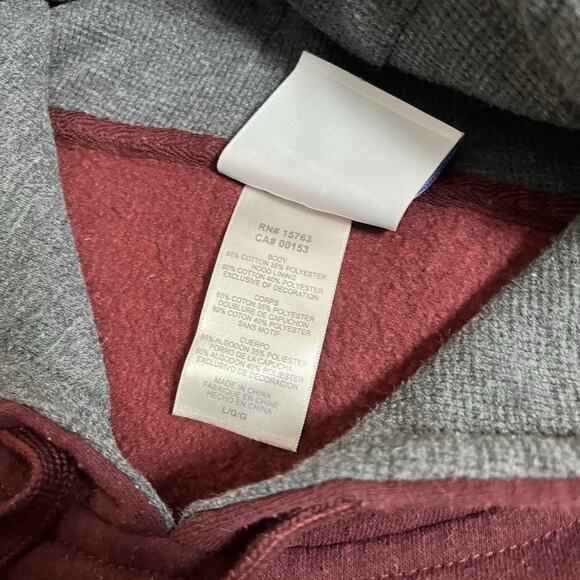 Minnesota Golden Gophers Hoodie Mens Large Maroon Champion Sweatshirt - Picture 8 of 10